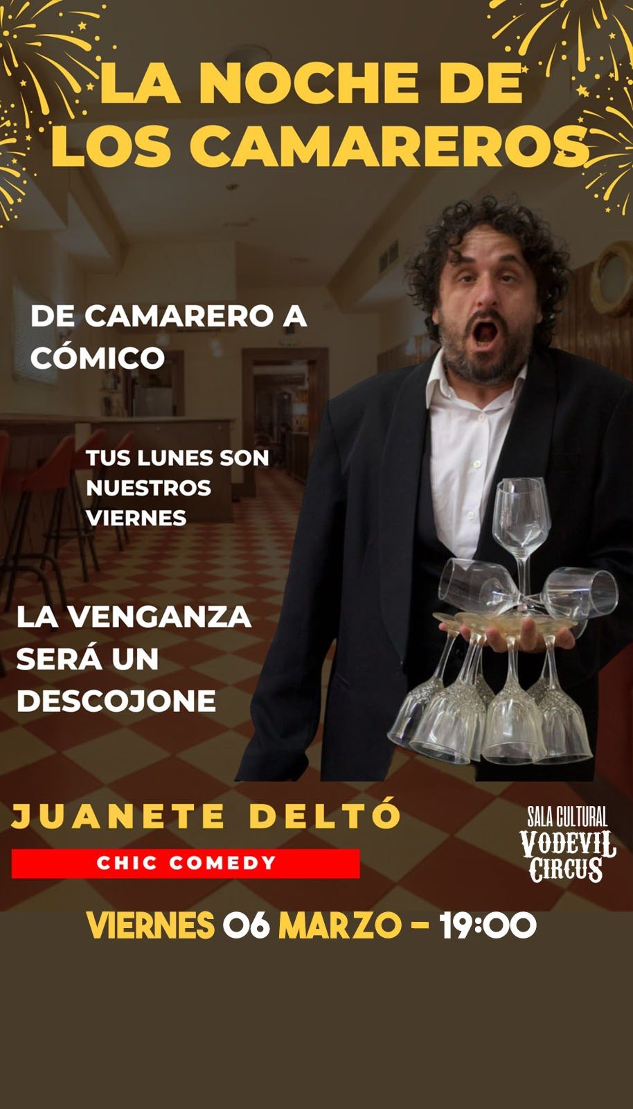 Cartel oficial - La Noche de los Camareros